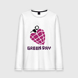 Мужской лонгслив Green Day is love