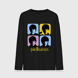 Мужской лонгслив The Beatles: pop-art