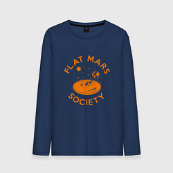 Мужской лонгслив Flat Mars Society