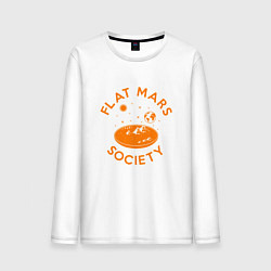 Мужской лонгслив Flat Mars Society