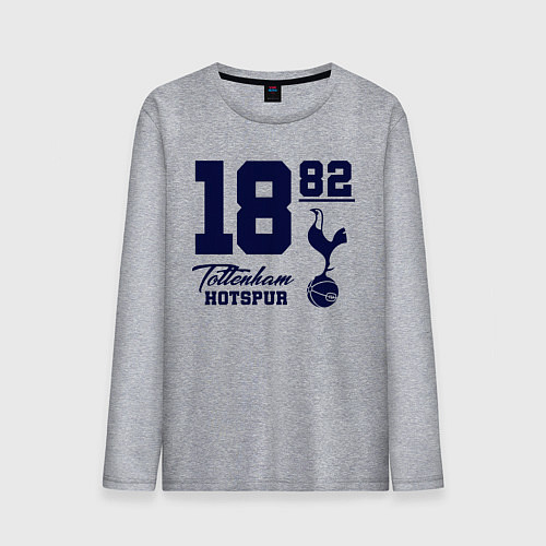 Мужской лонгслив FC Tottenham 1882 / Меланж – фото 1