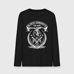 Лонгслив хлопковый мужской Black Sabbath: The End, цвет: черный