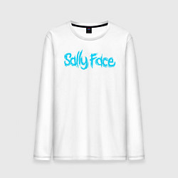 Лонгслив хлопковый мужской SALLY FACE, цвет: белый