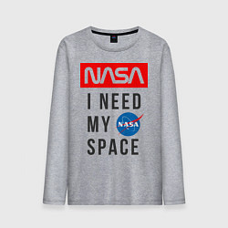 Мужской лонгслив Nasa i need my space