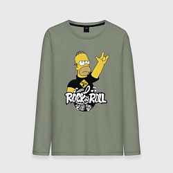 Мужской лонгслив Rock n Roll