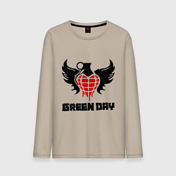 Мужской лонгслив Green Day: Wings