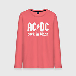 Мужской лонгслив ACDC BACK IN BLACK