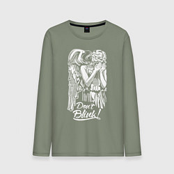 Мужской лонгслив Don't Blink, Доктор Кто