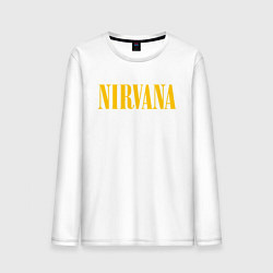 Мужской лонгслив NIRVANA