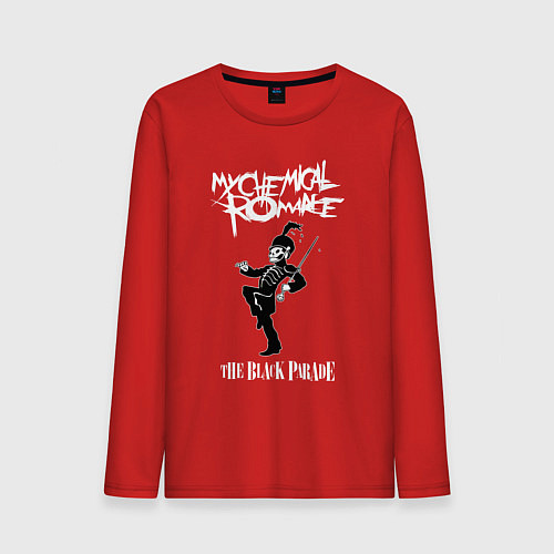 Мужской лонгслив My Chemical Romance / Красный – фото 1