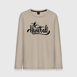 Мужской лонгслив Handball lettering