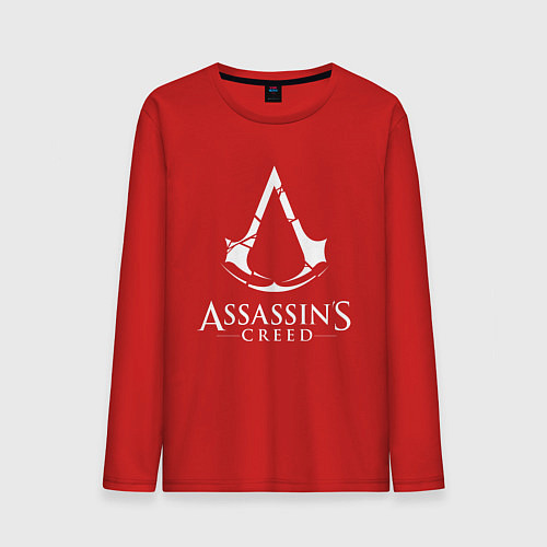 Мужской лонгслив Assassin’s Creed / Красный – фото 1