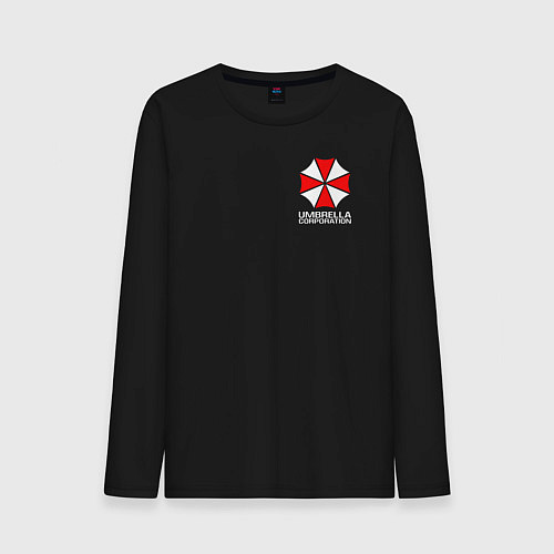 Мужской лонгслив UMBRELLA CORP / Черный – фото 1