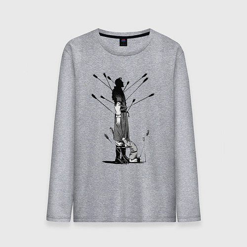 Мужской лонгслив Vinland saga / Меланж – фото 1