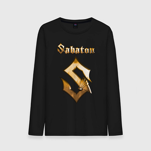 Мужской лонгслив SABATON / Черный – фото 1