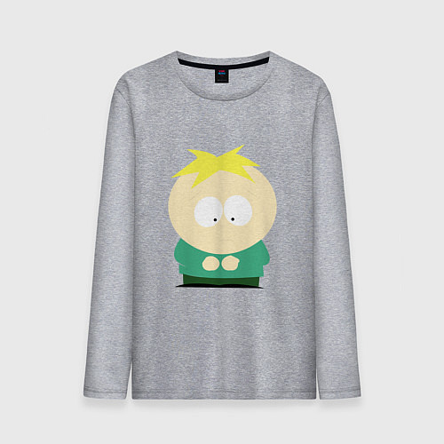 Мужской лонгслив South Park Баттерс / Меланж – фото 1