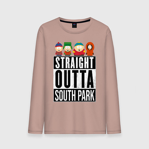 Мужской лонгслив SOUTH PARK / Пыльно-розовый – фото 1