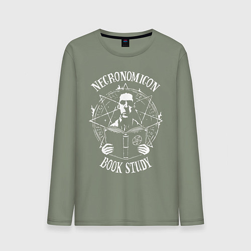Мужской лонгслив Лавкрафт / Авокадо – фото 1