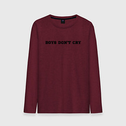 Мужской лонгслив BOYS DON'T CRY