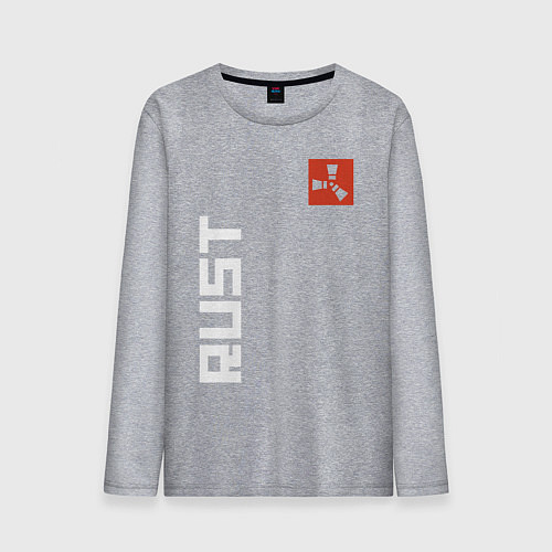 Мужской лонгслив RUST / Меланж – фото 1