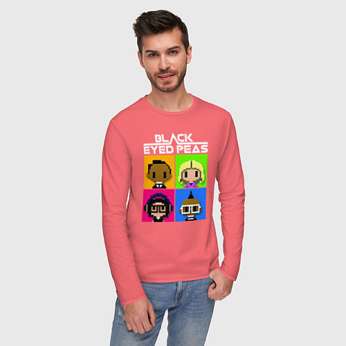 Мужской лонгслив BEP / Коралловый – фото 3