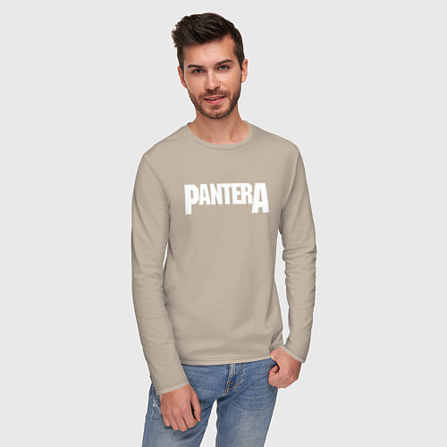 Мужской лонгслив PANTERA / Миндальный – фото 3