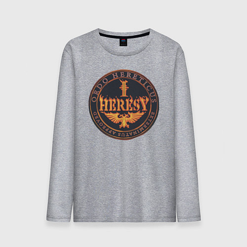 Мужской лонгслив Ordo hereticus / Меланж – фото 1