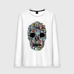 Мужской лонгслив Tosh Cool skull