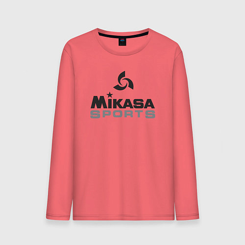 Мужской лонгслив MIKASA SPORTS / Коралловый – фото 1