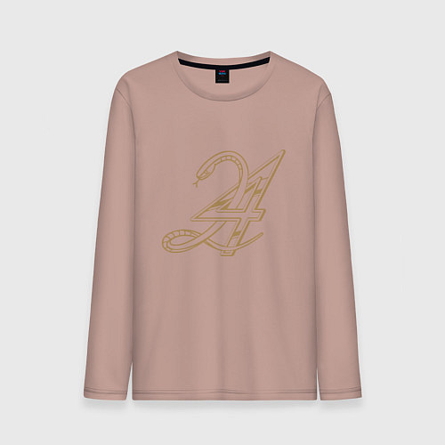 Мужской лонгслив Kobe Bryant / Пыльно-розовый – фото 1