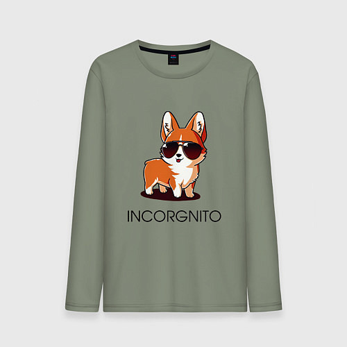 Мужской лонгслив ИНКОРГНИТО / Авокадо – фото 1