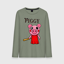 Мужской лонгслив ROBLOX PIGGY