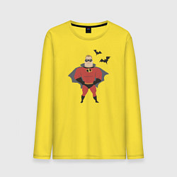 Лонгслив хлопковый мужской The Incredibles цвета желтый — фото 1