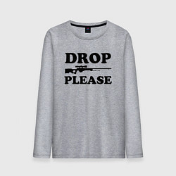 Мужской лонгслив Drop Please