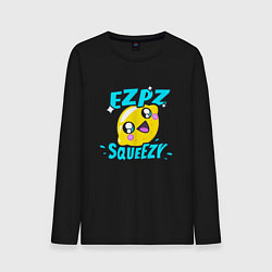 Мужской лонгслив Easy Peasy Lemon Squeezy