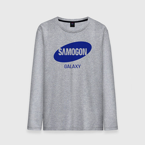 Мужской лонгслив Samogon galaxy / Меланж – фото 1
