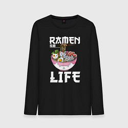 Мужской лонгслив Ramen life