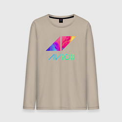 Мужской лонгслив AVICII RAIBOW