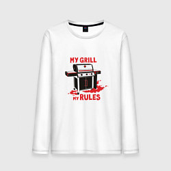 Мужской лонгслив My Grill My Rules