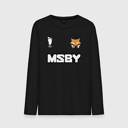 Мужской лонгслив MSBY BLACK JACKALS