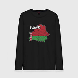 Мужской лонгслив Belarus Map