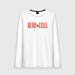 Мужской лонгслив Dead cells logo text