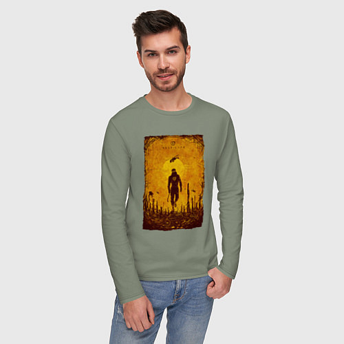 Мужской лонгслив FREEMAN HALF-LIFE 2 Z / Авокадо – фото 3