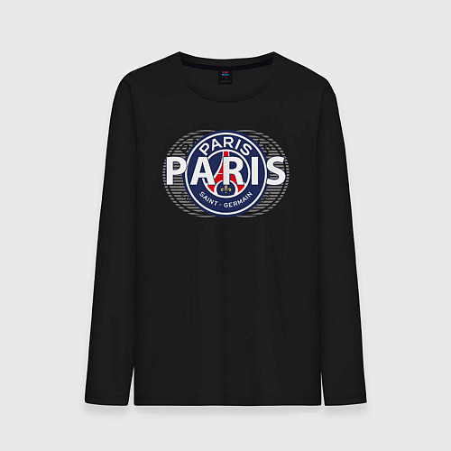 Мужской лонгслив PSG Core Wordmark Graphic New 202223 / Черный – фото 1