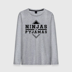 Мужской лонгслив Ninjas In Pyjamas