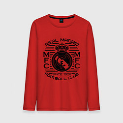 Лонгслив хлопковый мужской Real Madrid MFC, цвет: красный