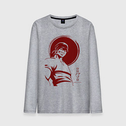 Лонгслив хлопковый мужской Ророноа Зоро One Piece, цвет: меланж