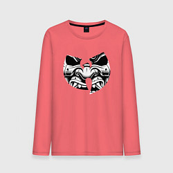 Лонгслив хлопковый мужской Wu-Tang Dragon, цвет: коралловый
