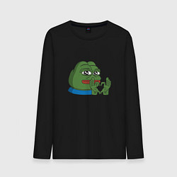 Мужской лонгслив Pepe love пепе лов