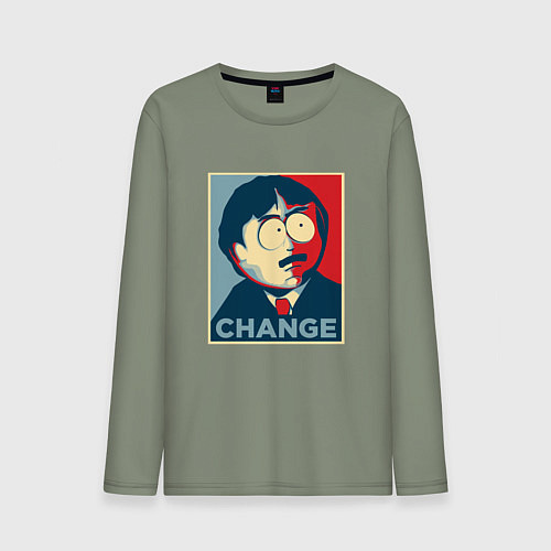 Мужской лонгслив Рэнди Марш / Авокадо – фото 1